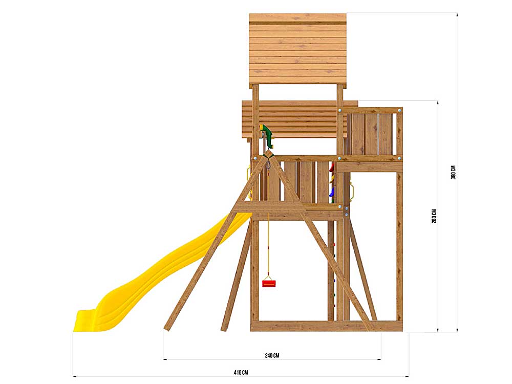Детский игровой комплекс Jungle Palace Делюкс JВ5