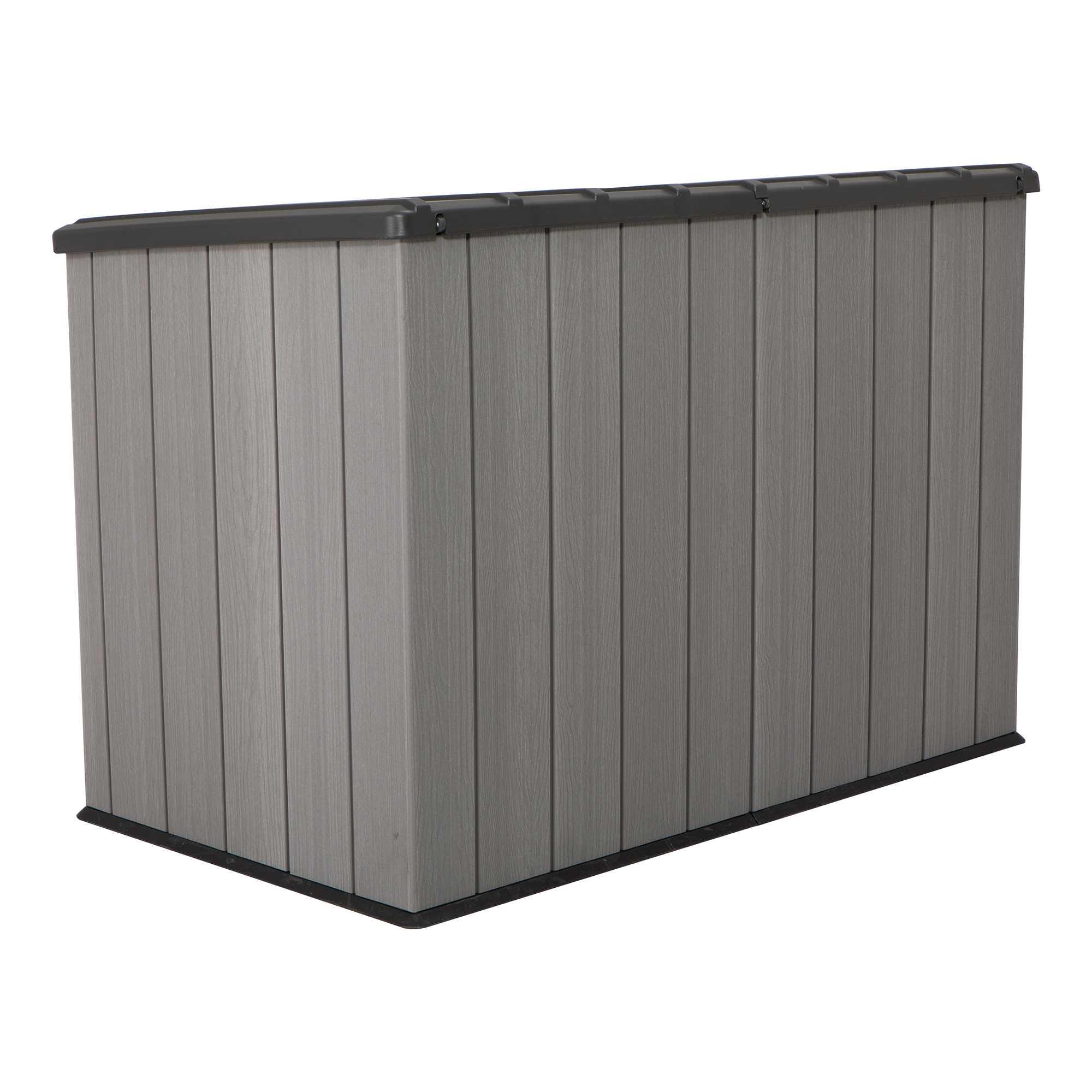 Life Time WoodLook 60296U Ящик-шкаф для хранения 3х6, серый 2100л.