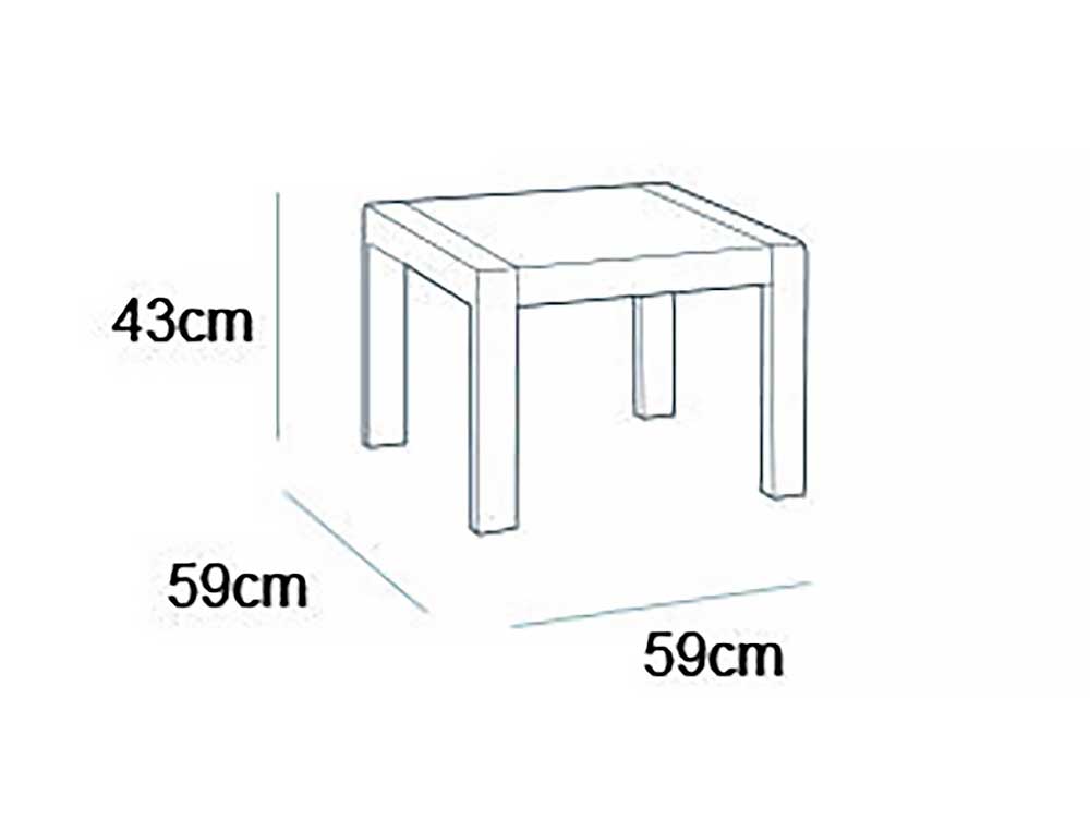 Комплект мебели для балкона или уличного кафе ROSARIO BALCONY SET