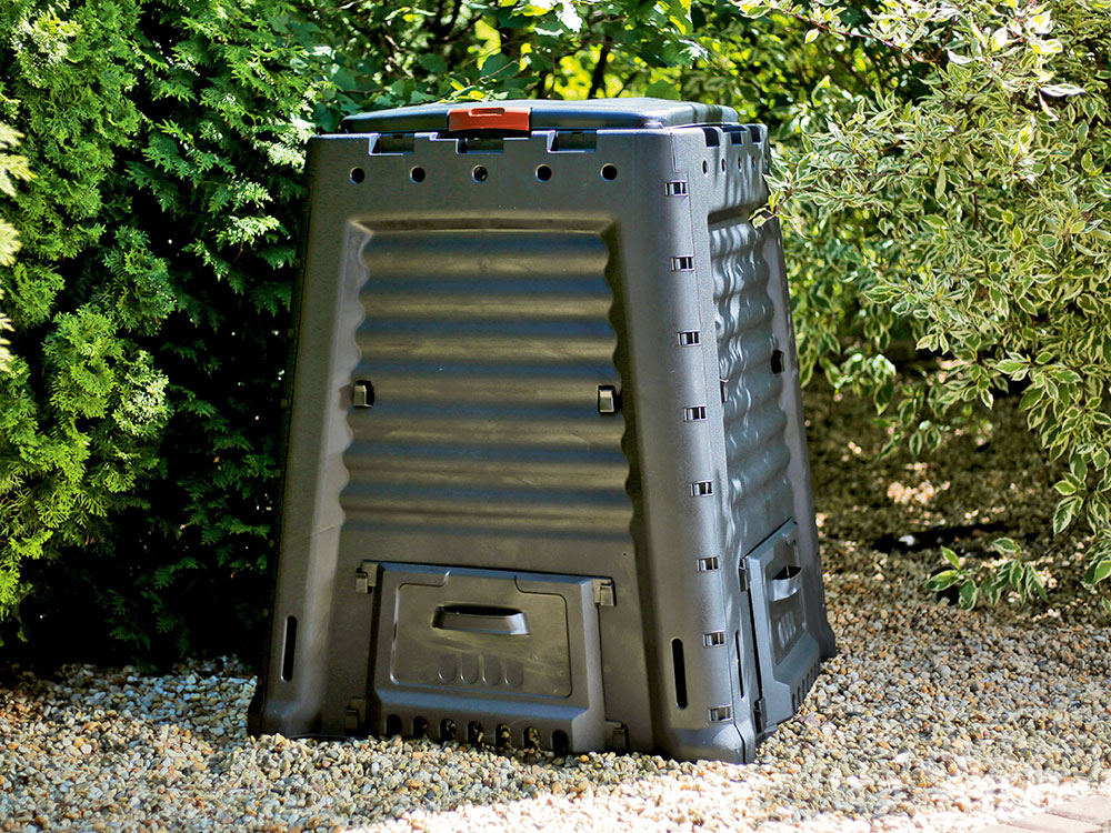 Компостер садовый Keter MEGA COMPOSTER объем 650 л из пластика для дачи