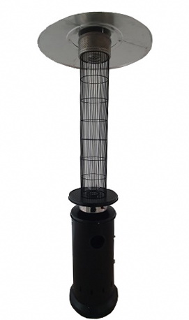 Уличный газовый обогреватель 13D Black