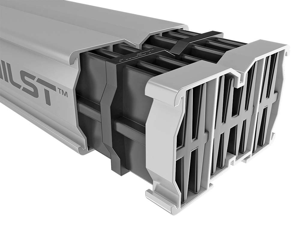 Соединитель алюминиевой лаги 60х40 HILST connector 3D PRO