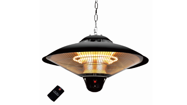 Уличный обогреватель WWT ECO 2100 Black электрический подвесной обогреватель