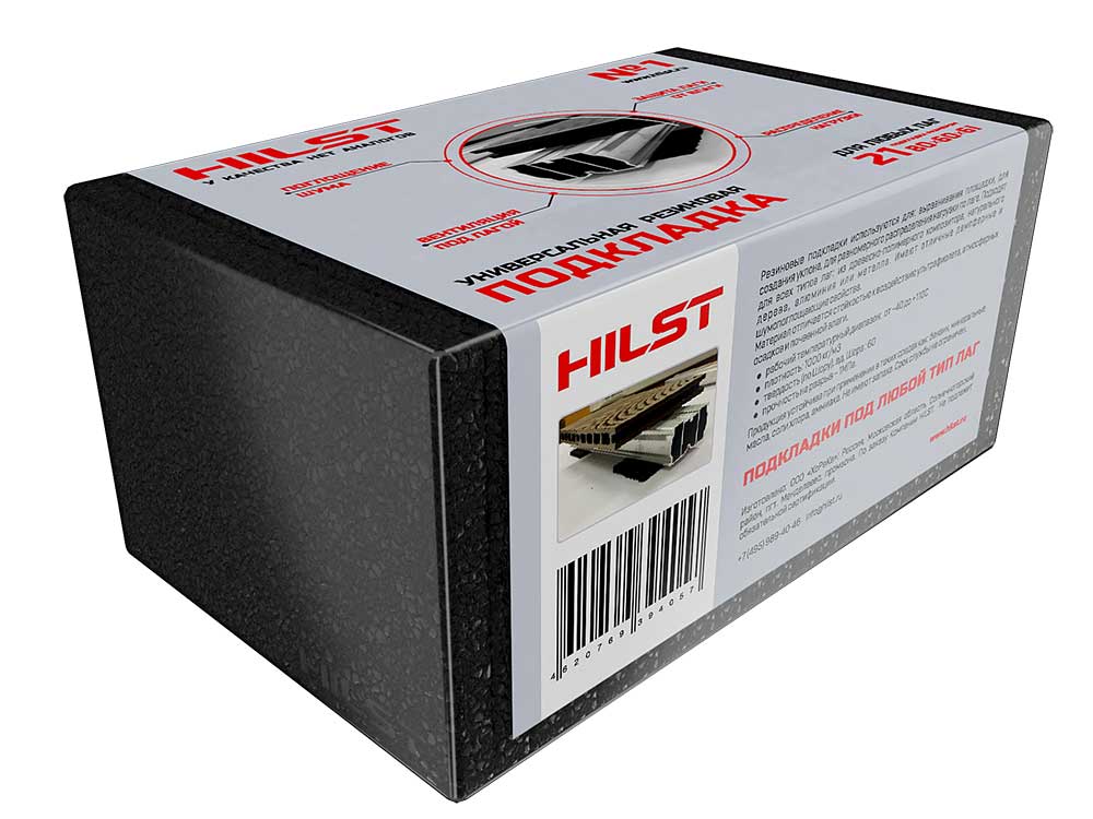 Резиновая подкладка HILST под лагу