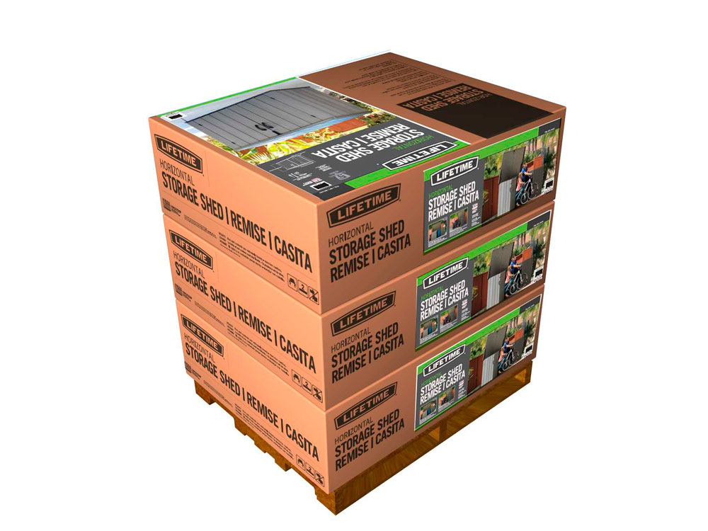 Ящик уличный WOODLOOK 60212 идеальная мебель для хранения 2100л