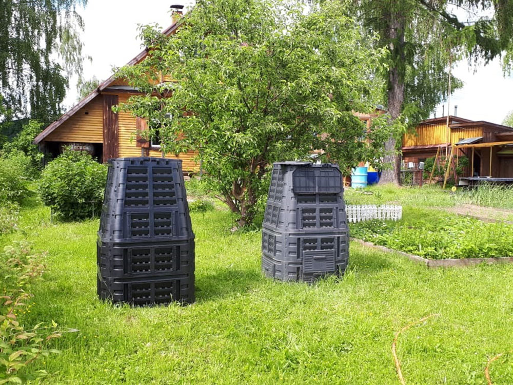 Компостер садовый  Garden Dreams SUPER COMPOSTER - 3 объем 1000 л из пластика для дачи